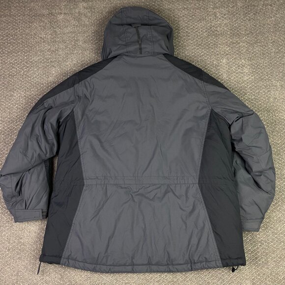 LL Bean Thinsulate Parka Winter Jacket Coat Women's 2X Gray Hooded - Picture 4 of 14